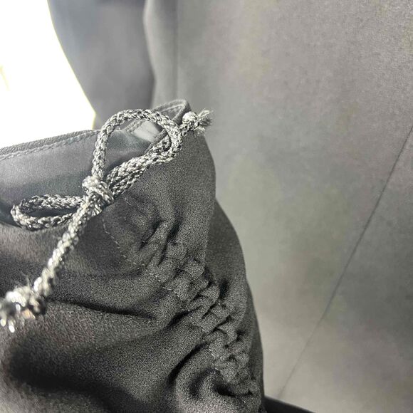 Maje Single-Button Notched Lapel Flap Pockets Blazer Womens Black Size 36 Small - Picture 3 of 7